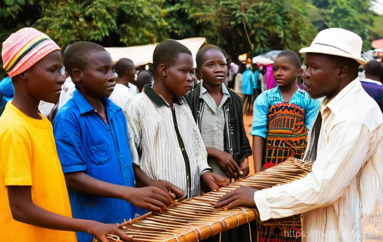 중앙아프리카 공화국 공항 정보 - **"A vibrant and welcoming scene at the modernized Bangui M'Poko International Airport in the Centra...